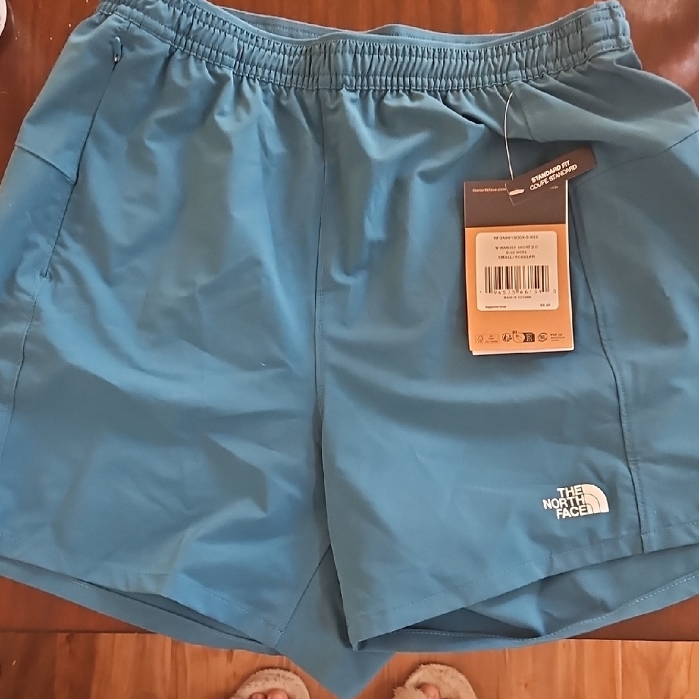 The North Face Women's Teal Athletic Shorts